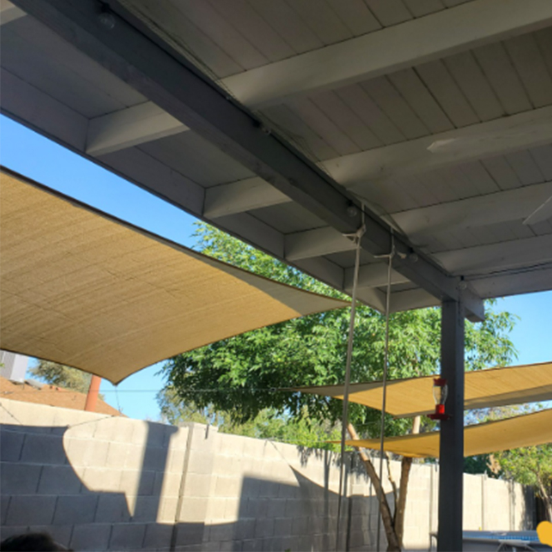 Cara memasang jaring kerai