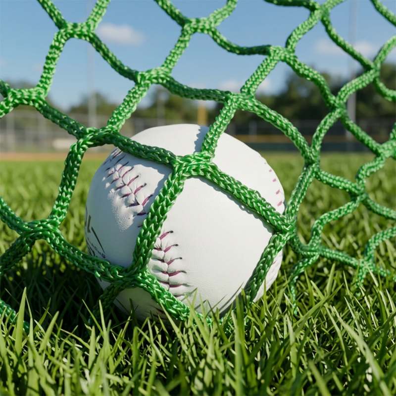 Jaring Pengaman Olahraga Sepak Bola Jaring Olahraga Teralis Kriket Plastik Latihan Golf